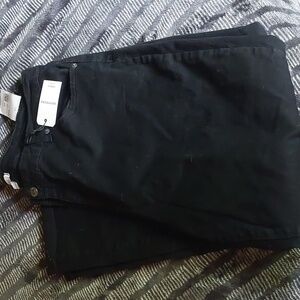 Plus size distressed denim